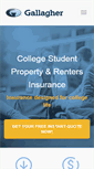 Mobile Screenshot of collegestudentinsurance.com